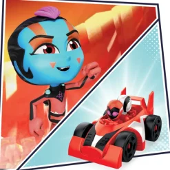 Pj Masks Super Pigiamini, Pista Delle Macchinine, Playset Con Pista E 4 Macchine Pj Masks, Per Bambini Dai 3 Anni In Su