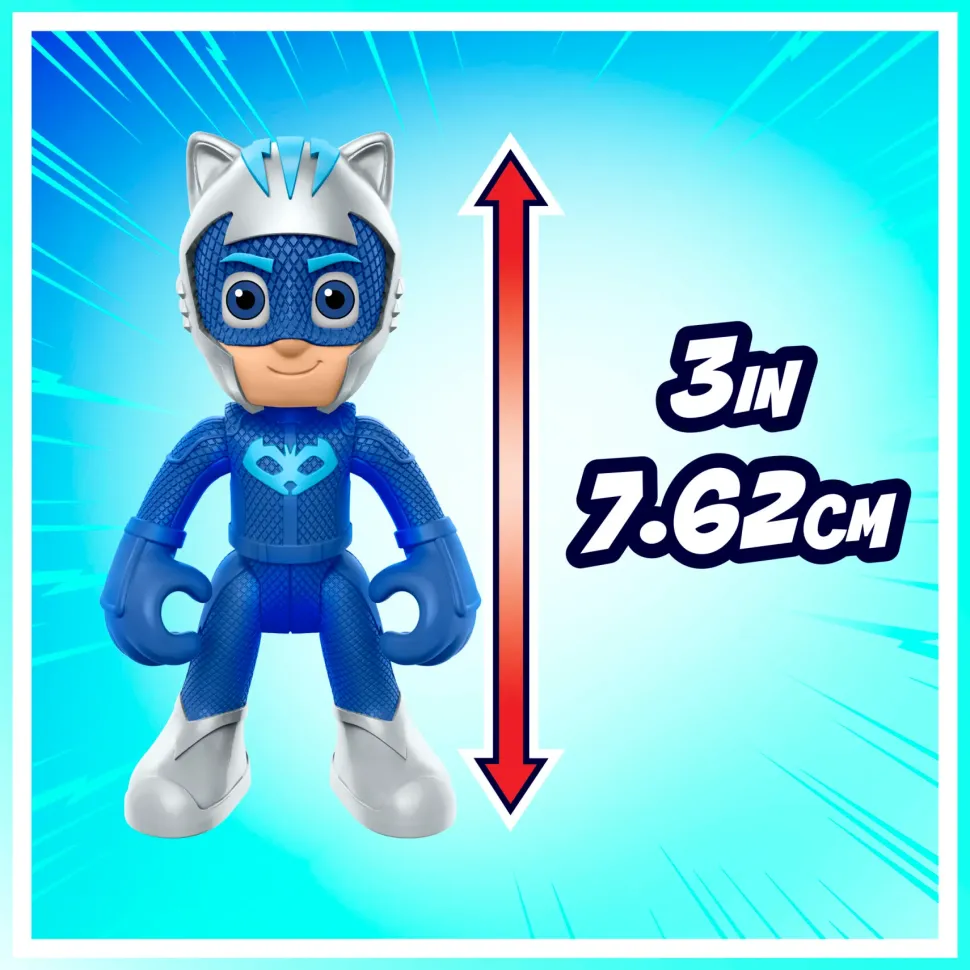 Pj Masks Super Pigiamini, Playset Pj Power Q, Set Del Quartier Generale Dei Superpigiamini Con Auto E Action Figure, Giocattoli A Tema Supereroi Per Bambini E Bambine Dai 3 Anni In Su