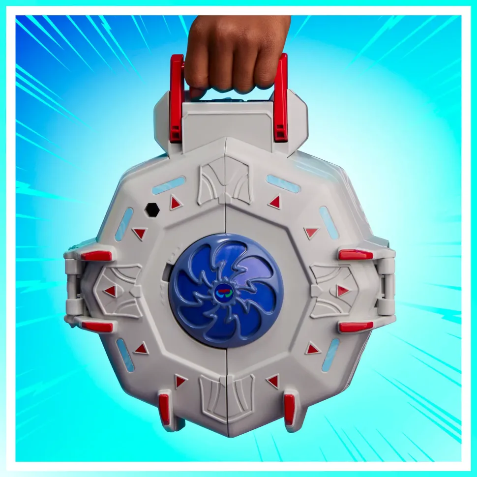 Pj Masks Super Pigiamini, Playset Pj Power Q, Set Del Quartier Generale Dei Superpigiamini Con Auto E Action Figure, Giocattoli A Tema Supereroi Per Bambini E Bambine Dai 3 Anni In Su