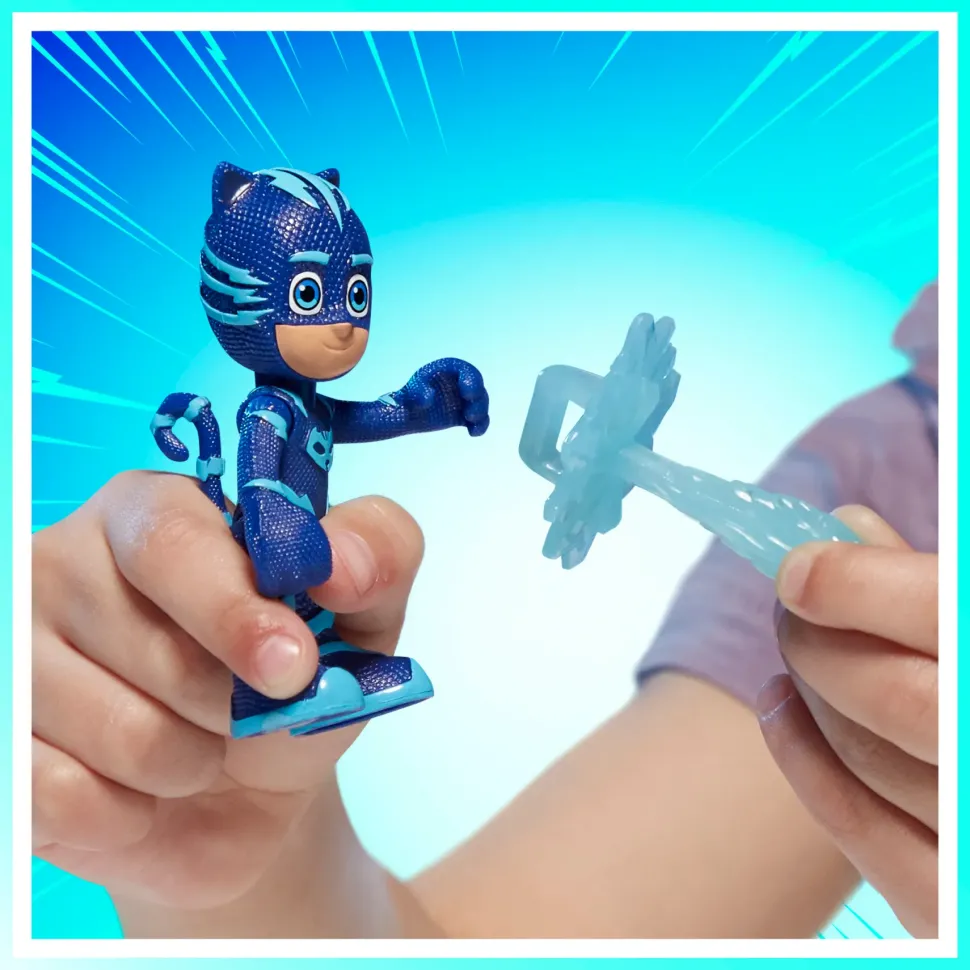 Pj Masks Super Pigiamini, La Squadra Di Power Heroes, Action Figure Per Bambini E Bambine In Eta Prescolare