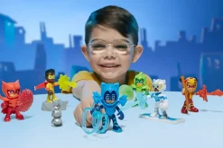 Pj Masks Super Pigiamini, La Squadra Di Power Heroes, Action Figure Per Bambini E Bambine In Eta Prescolare