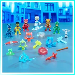 Pj Masks Super Pigiamini, La Squadra Di Power Heroes, Action Figure Per Bambini E Bambine In Eta Prescolare