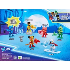 Pj Masks Super Pigiamini, La Squadra Di Power Heroes, Action Figure Per Bambini E Bambine In Eta Prescolare