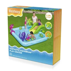 Play Center Gonfiabile Con Piscina Bestway® Fantastic Aquarium , 2 Anni+