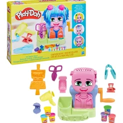Play-Doh Capelli Pazzerelli, Playset Per Giocare Al Parrucchiere, Giocattoli Di Fantasia Per Bambini E Bambine Dai 3 Anni In Su