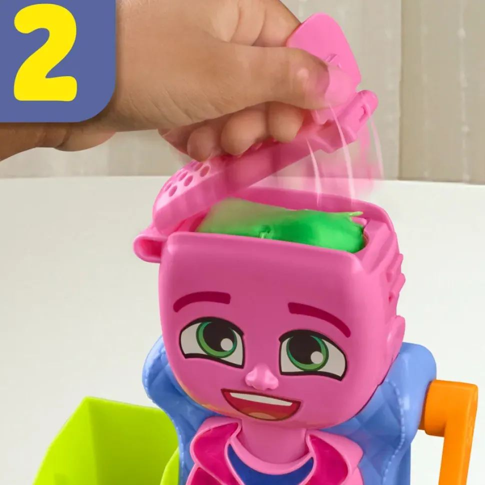 Play-Doh Capelli Pazzerelli, Playset Per Giocare Al Parrucchiere, Giocattoli Di Fantasia Per Bambini E Bambine Dai 3 Anni In Su
