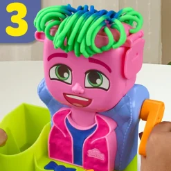 Play-Doh Capelli Pazzerelli, Playset Per Giocare Al Parrucchiere, Giocattoli Di Fantasia Per Bambini E Bambine Dai 3 Anni In Su