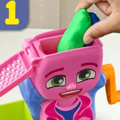 Play-Doh Capelli Pazzerelli, Playset Per Giocare Al Parrucchiere, Giocattoli Di Fantasia Per Bambini E Bambine Dai 3 Anni In Su