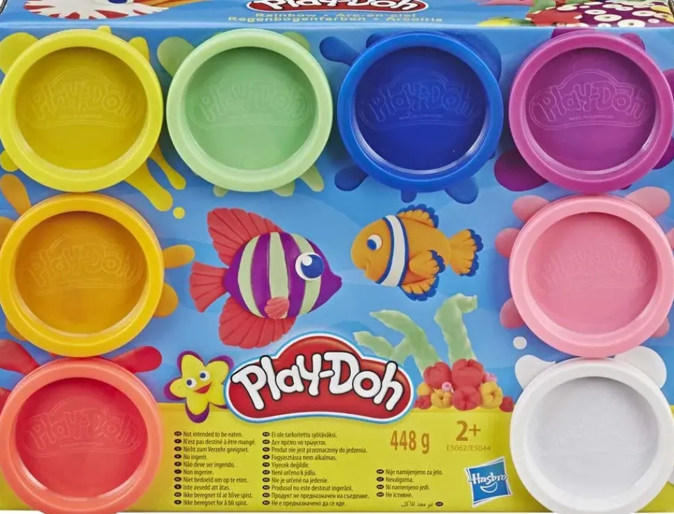 Play-Doh Confezione Da 8 Vasetti Di Pasta Da Modellare