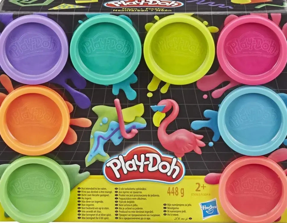 Play-Doh Confezione Da 8 Vasetti Di Pasta Da Modellare