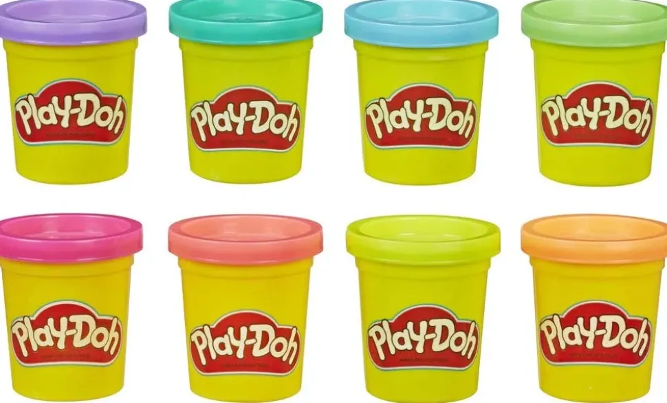 Play-Doh Confezione Da 8 Vasetti Di Pasta Da Modellare