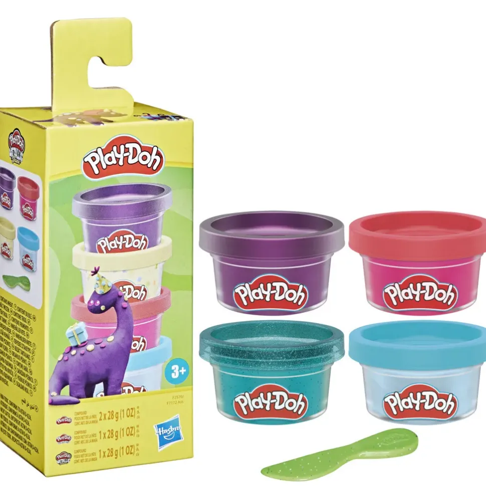 Play-Doh Mini Color Pack, Confezioni Mini Di Diversi Colori