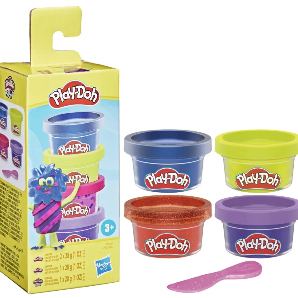 Play-Doh Mini Color Pack, Confezioni Mini Di Diversi Colori