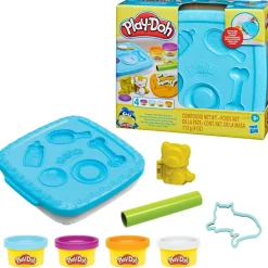 Play-Doh Playset Crea E Porta Con Te- Assortito