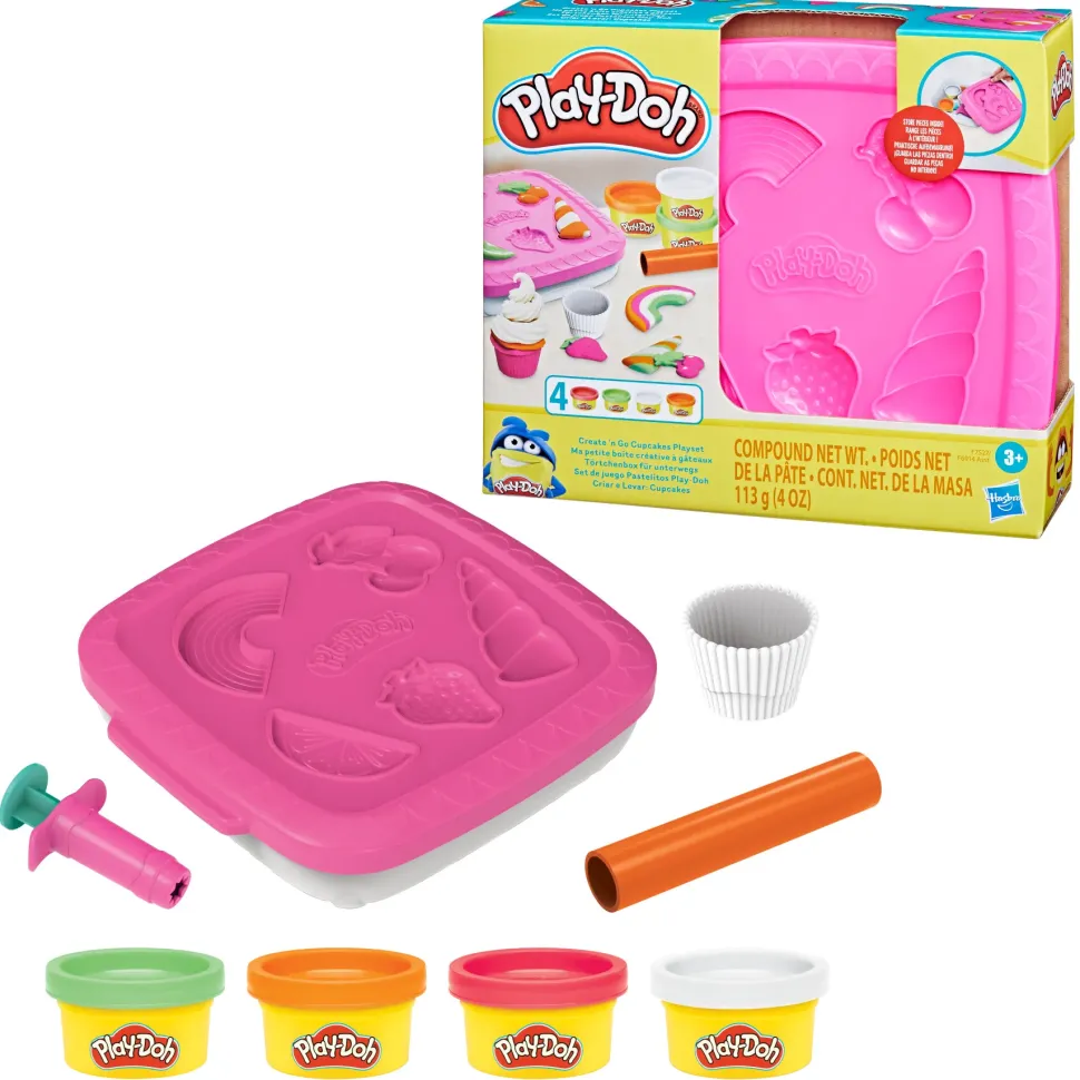 Play-Doh Playset Crea E Porta Con Te- Assortito