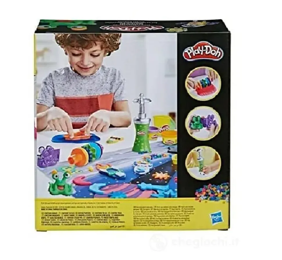 Play-Doh, Set Nello Spazio, Playset Con Tappetino Da Gioco, 10 Accessori Dello Spazio E 8 Colori