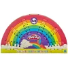 Play-Doh, Ultimate Rainbow 40, Confezione Da 7 Vasetti, Giocattoli Per Bambini E Bambine, Regalini Per Le Feste