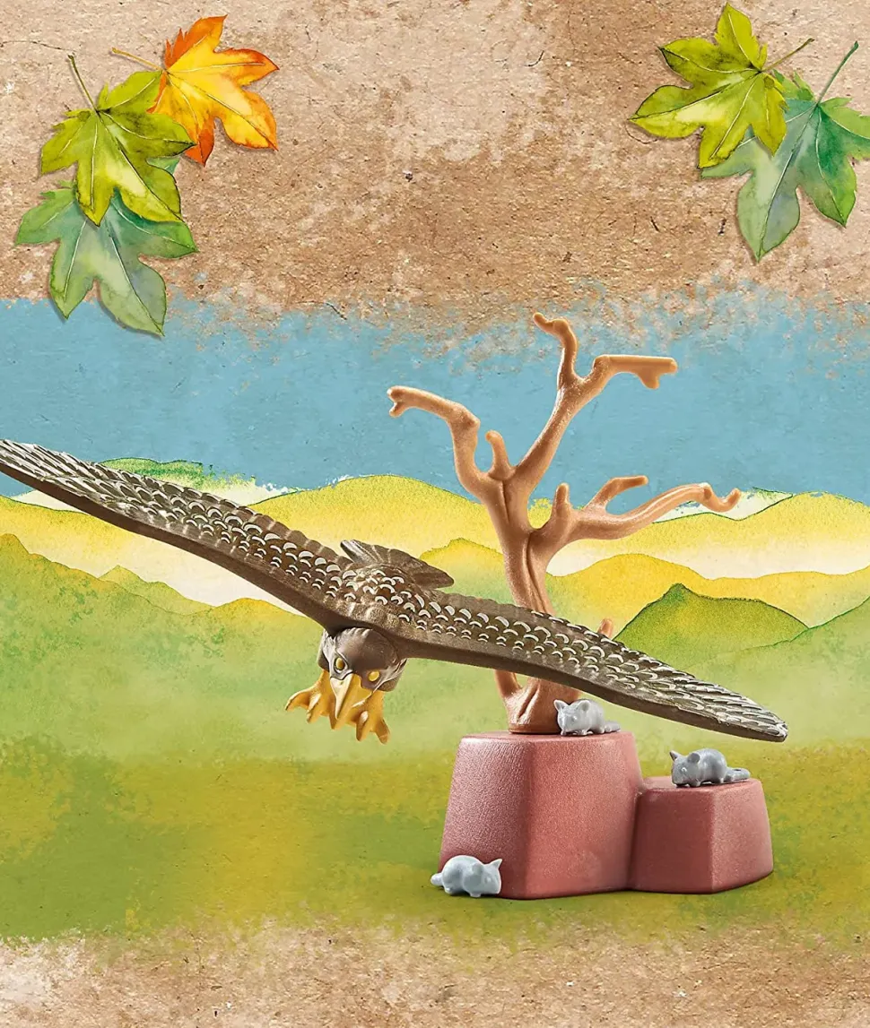 Playmobil- 71059 Aquila -Wiltopia Animali Carta Collezionabile
