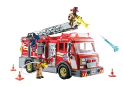 Playmobil 71233 Camion Dei Vigili Del Fuoco Con Luci E Suoni Per Bambini Dai 4 Anni