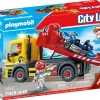Playmobil 71429 Carro Attrezzi Con Go-Kart Per Bambini Dai 4 Anni