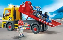 Playmobil 71429 Carro Attrezzi Con Go-Kart Per Bambini Dai 4 Anni