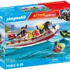 Playmobil 71464 Gommone Dei Pompieri E Acquascooter Per Bambini Dai 4 Anni