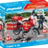 Playmobil 71466 Moto Dei Pompieri Per Bambini Dai 4 Anni