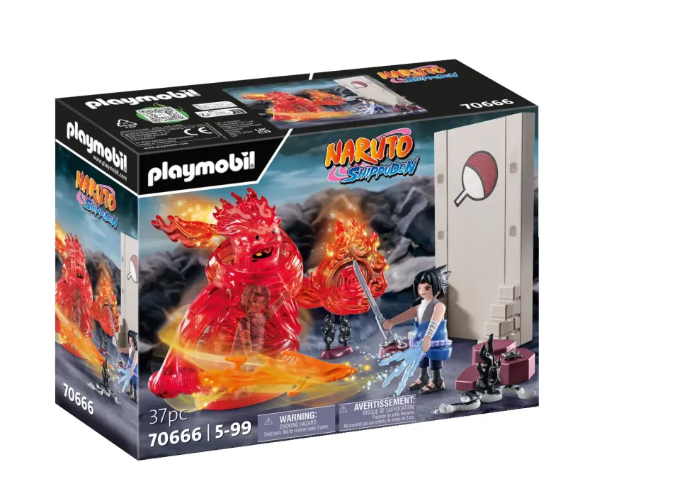 Playmobil 70666 Naruto Shippuden Sasuke Vs Itachi Per Tutti Gli Appasionati Di Manga E Anime