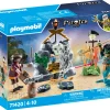 Playmobil 71420 Nascondiglio Del Tesoro Pirata Per Bambini Dai 4 Anni
