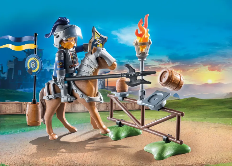 Playmobil 71297 Novelmore Giostra Medioevale Per Bambini Dai 5 Anni In Su