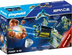 Playmobil 71369 Promopack Distruttore Di Meteoriti Per Bambini Dai 4 Anni