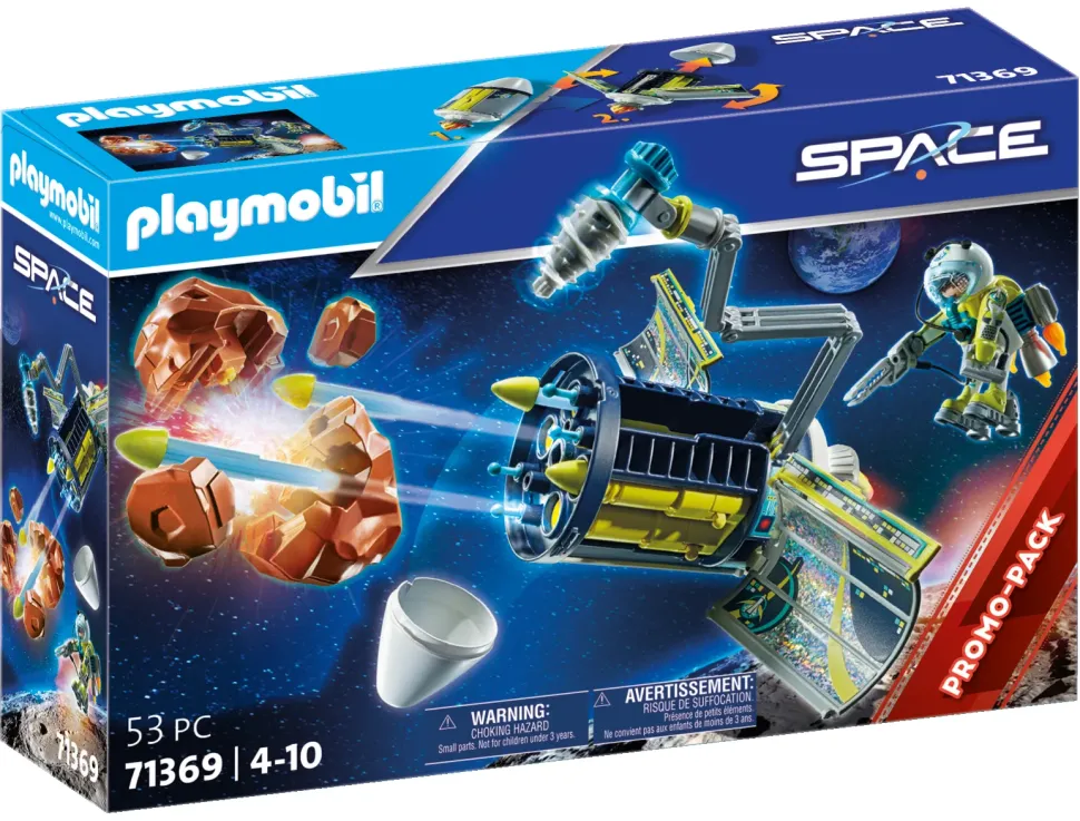 Playmobil 71369 Promopack Distruttore Di Meteoriti Per Bambini Dai 4 Anni