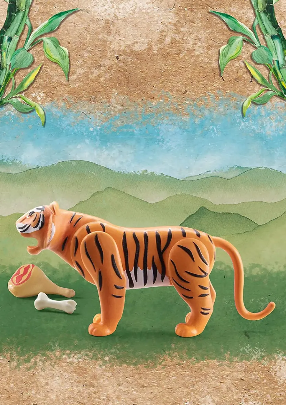 Playmobil- 71055 Tigre Wiltopia Fatto In Materiali Sostenibili