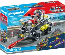 Playmobil 71147 Unita' Speciale Quad Terra-Acqua