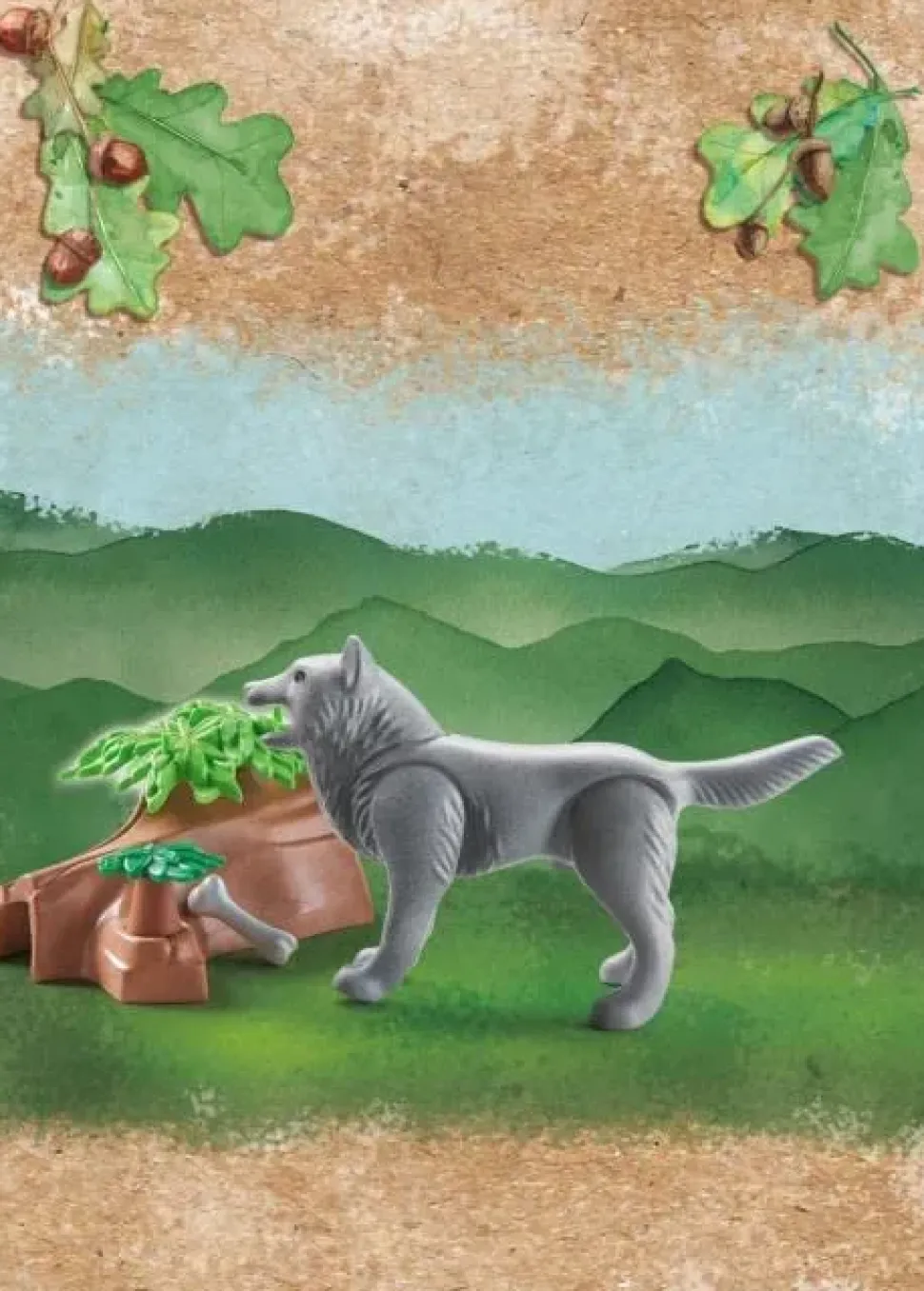 Playmobil- Animaux 71056 Lupo -Wiltopia Fatto In Materiali Sostenibili
