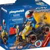 Playmobil City Action 71039 Quad Fuoristrada Per Bambini Dai 4 Anni In Su