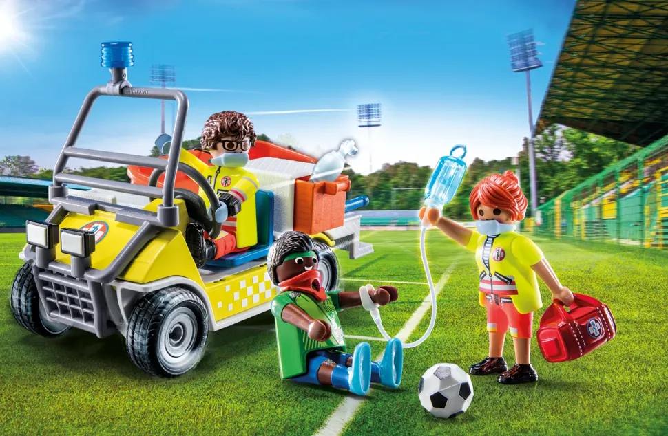 Playmobil City Life 71204 Veicolo Di Soccorso Per Bambini Dai 4 Anni In Su