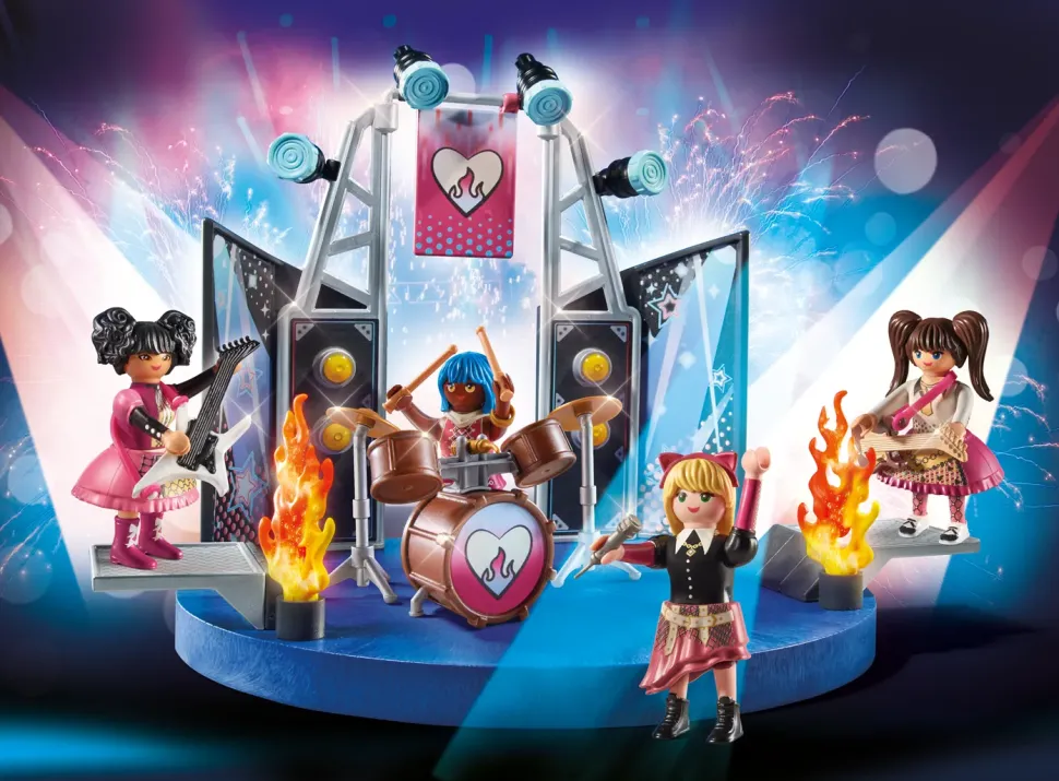Playmobil City Life Promo Pack Rock Band Per Bambini Dai 4 Anni In Su