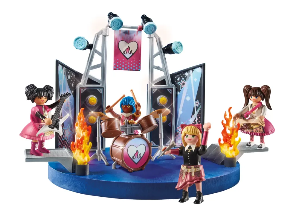 Playmobil City Life Promo Pack Rock Band Per Bambini Dai 4 Anni In Su