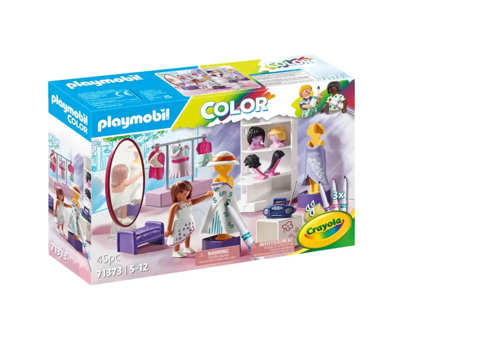 Playmobil Color 71373 Atelier Di Moda Per Bambini Dai 4 Anni