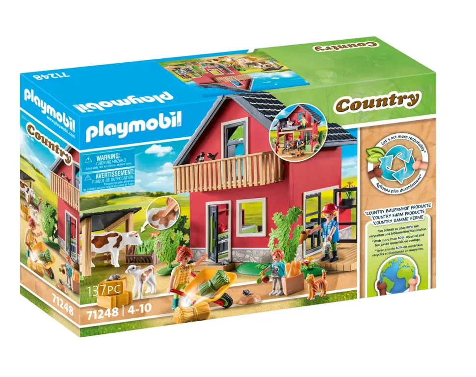 Playmobil Country 71248 Piccola Fattoria Per Bambini Dai 4 Anni In Su
