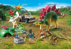 Playmobil Dinos 71523 Campo Base Con Dinosauri Per Bambini Dai 4 Anni