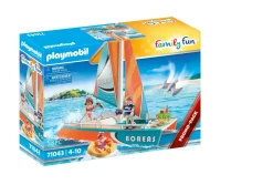 Playmobil Family Fun 71043 Promo Pack Catamarano Per Bambini Dai 4 Anni In Su