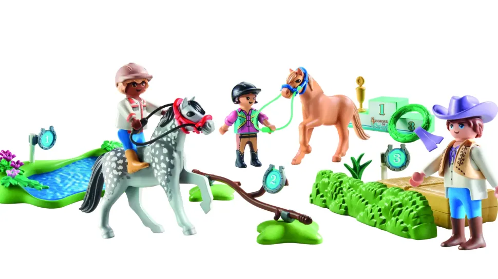 Playmobil Horse Of Waterfall 71495 Torneo Di Equitazione Dei Pony Per Bambini Dai 4 Anni