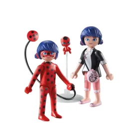Playmobil Miraculous 71336 : Marinette & Ladybug Per Bambini Dai 4 Anni
