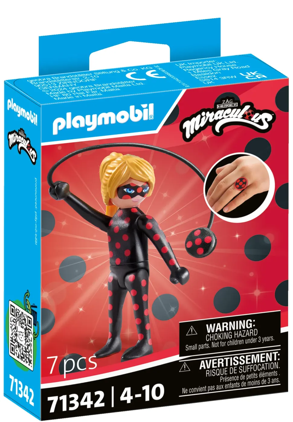 Playmobil Miraculous 71342 Antibug Per Bambini Dai 4 Anni