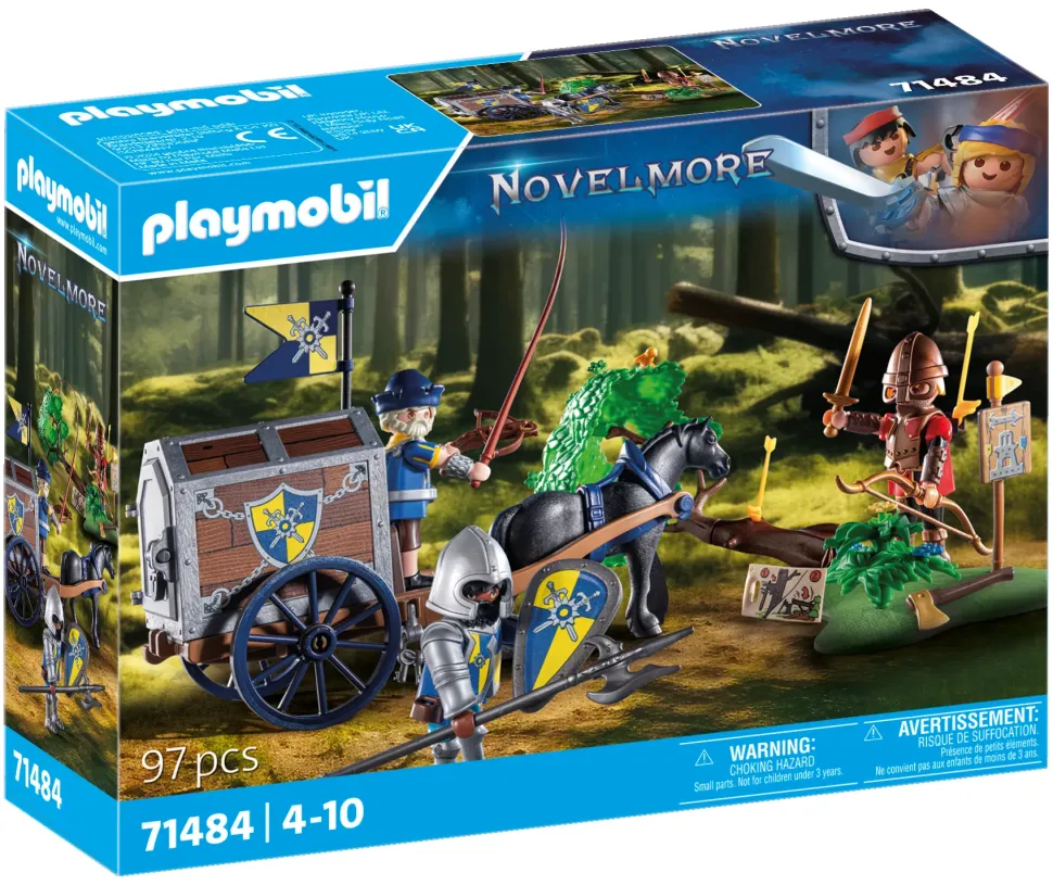 Playmobil Novelmore 71484 Assalto Al Forziere Reale Per Bambini Dai 4 Anni In Su