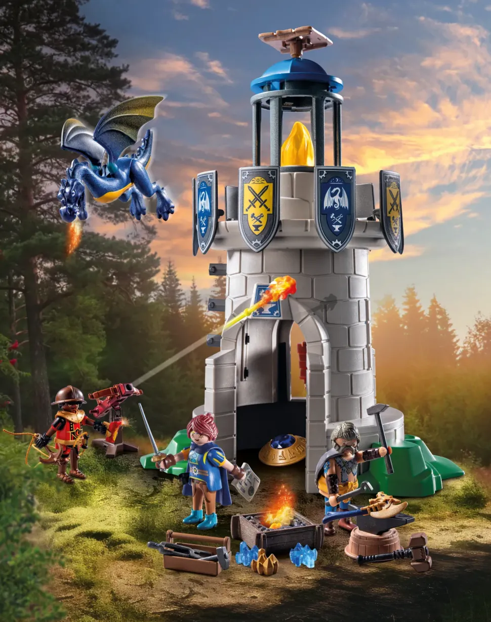 Playmobil Novelmore 71483 Torre Dei Cavalieri Con Drago Per Bambini Dai 4 Anni
