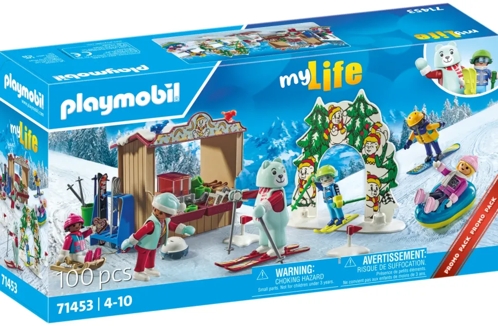 Playmobil Promo Pack 71453 Vacanze Sulla Neve Per Bambini Dai 4 Anni