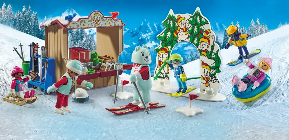 Playmobil Promo Pack 71453 Vacanze Sulla Neve Per Bambini Dai 4 Anni